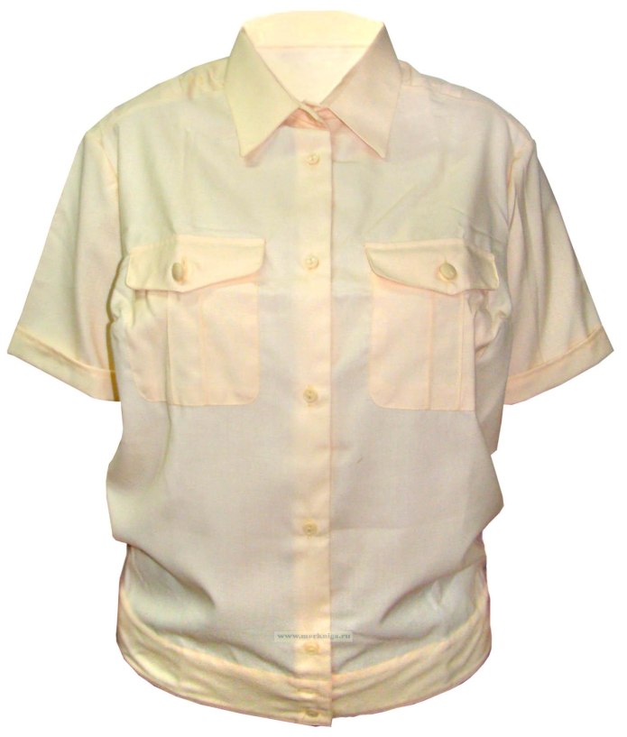 Рубашка ВМФ кремовая