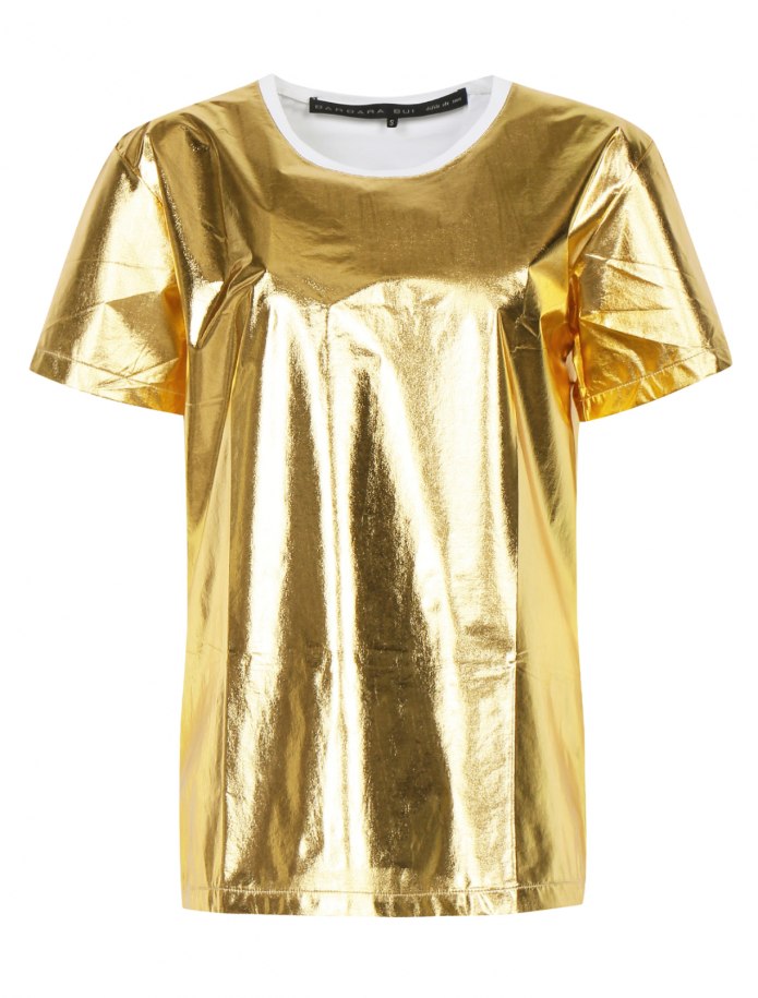 Футболка с золотым принтом мужская