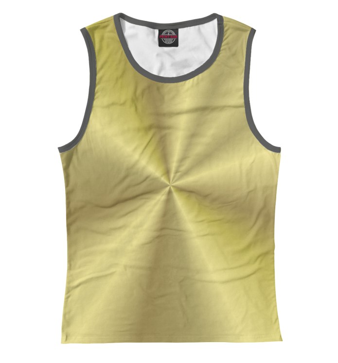 Футболка с золотым принтом