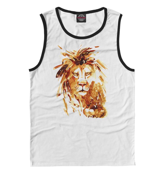 Футболка с золотым принтом