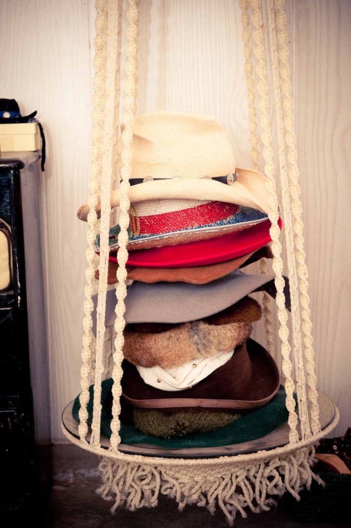 Идеи для хранения головных уборов