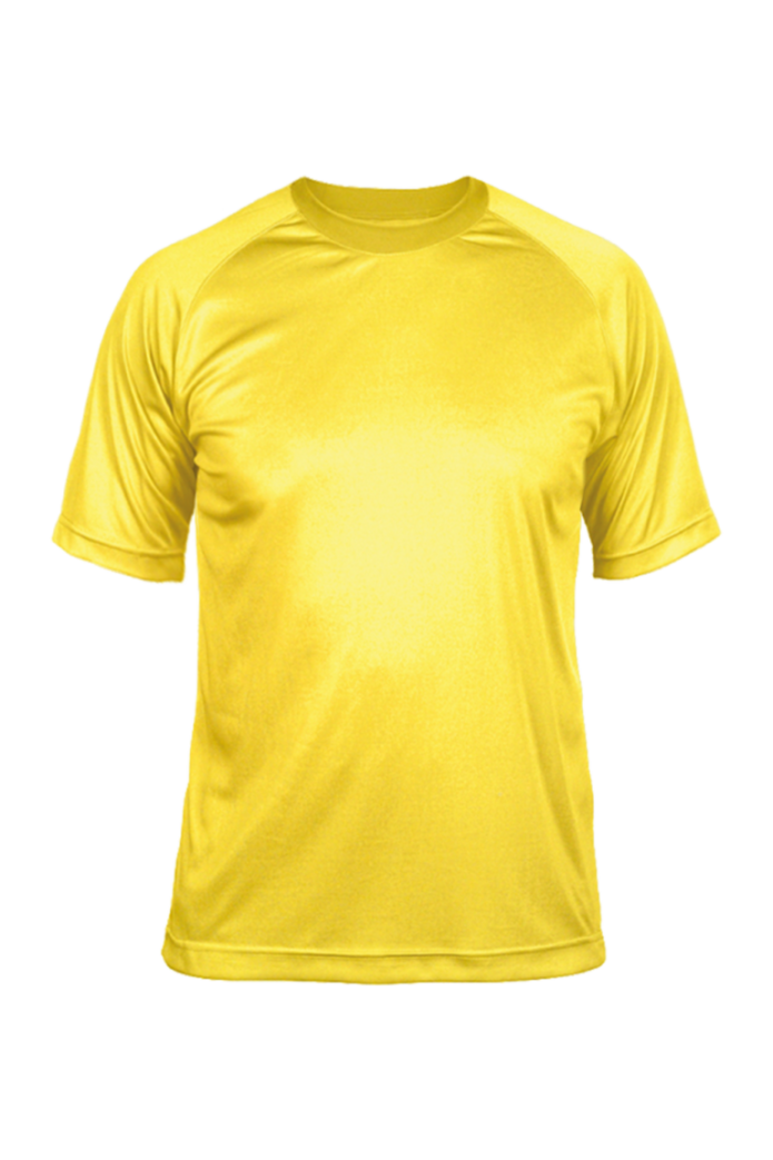 Золотистая футболка женская