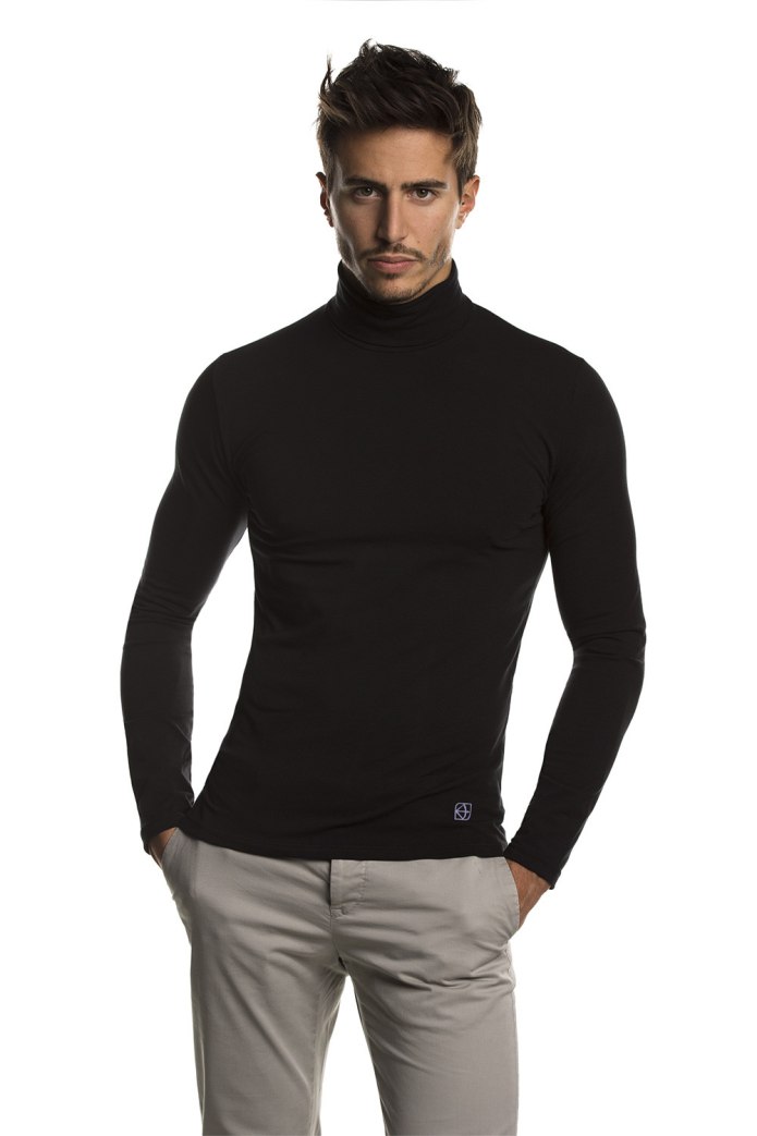 Майка с высоким горлом