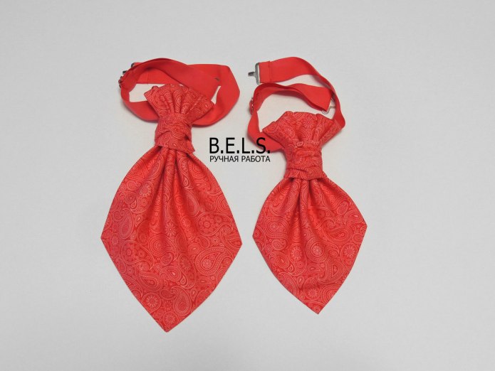 Галстук самовяз иссиня-черный МВД