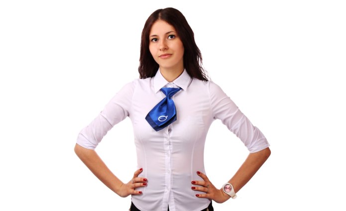 Женский галстук