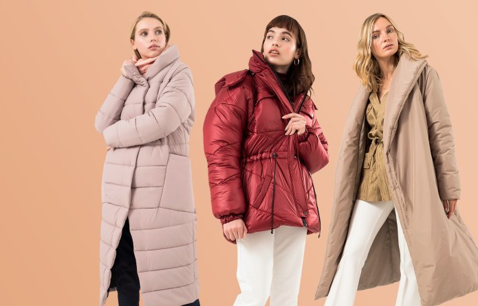 Верхняя одежда для женщин реклама