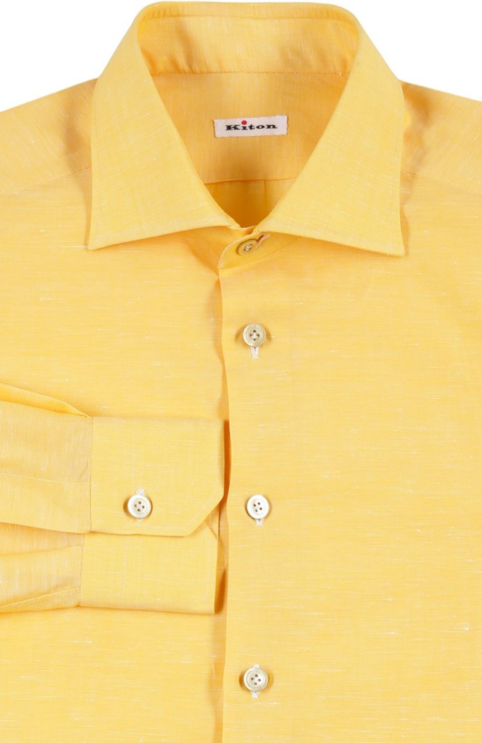 Желтая рубашка для мальчика