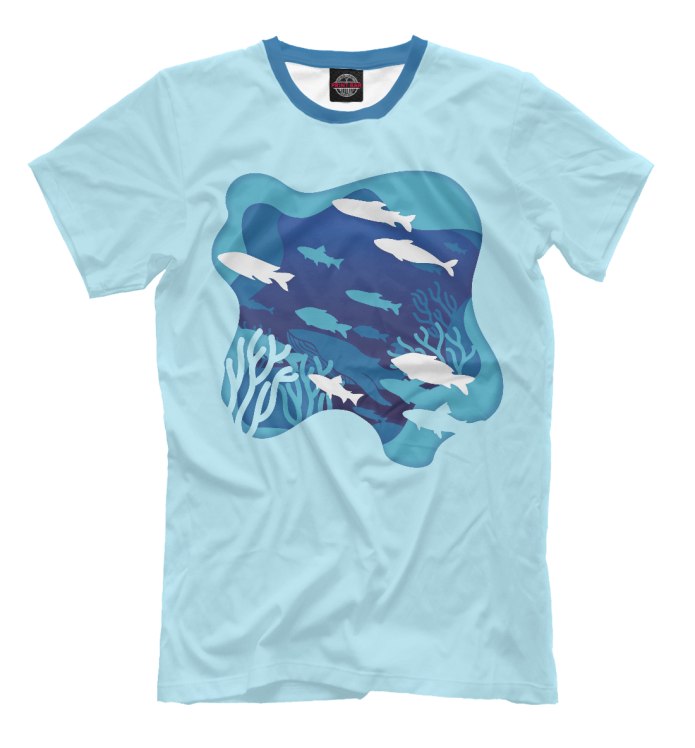 Футболка мужская океан
