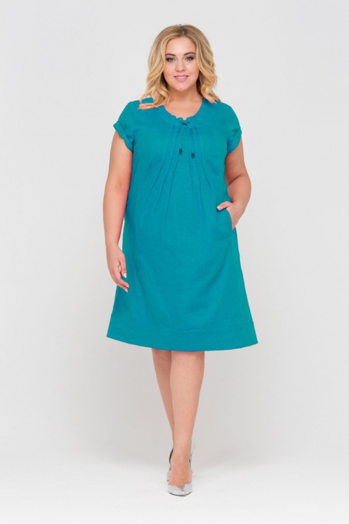 Широкое платье