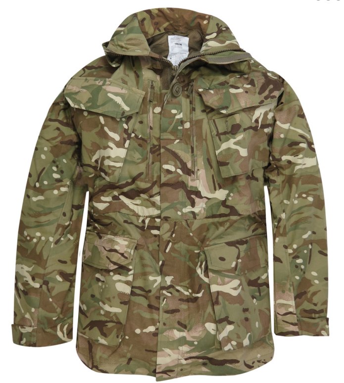 New British Army MTP Windproof Combat Smock Jacket