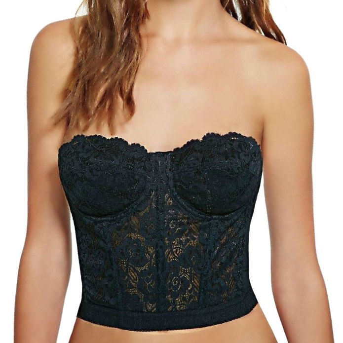 Лифчик с блестящей лямкой