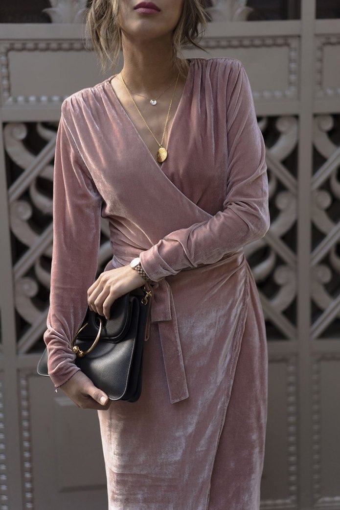 Бархатные палаццо стрит стайл