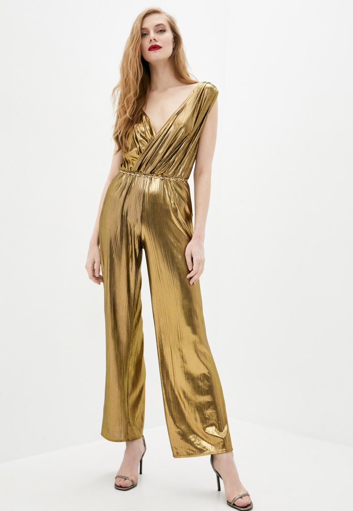 Комбинезон Вечерний золотой