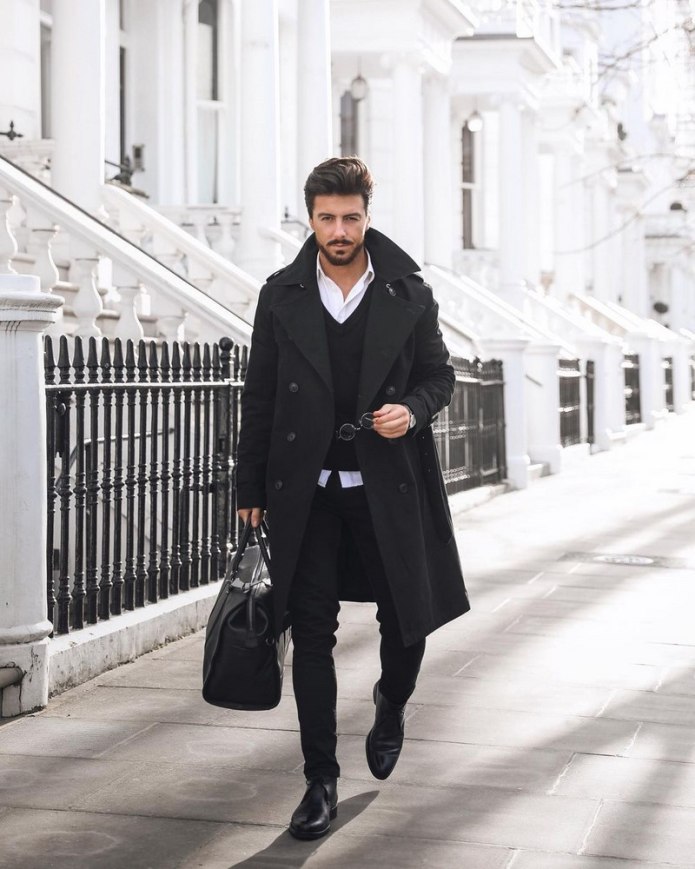 2022 Мода пальто мужской