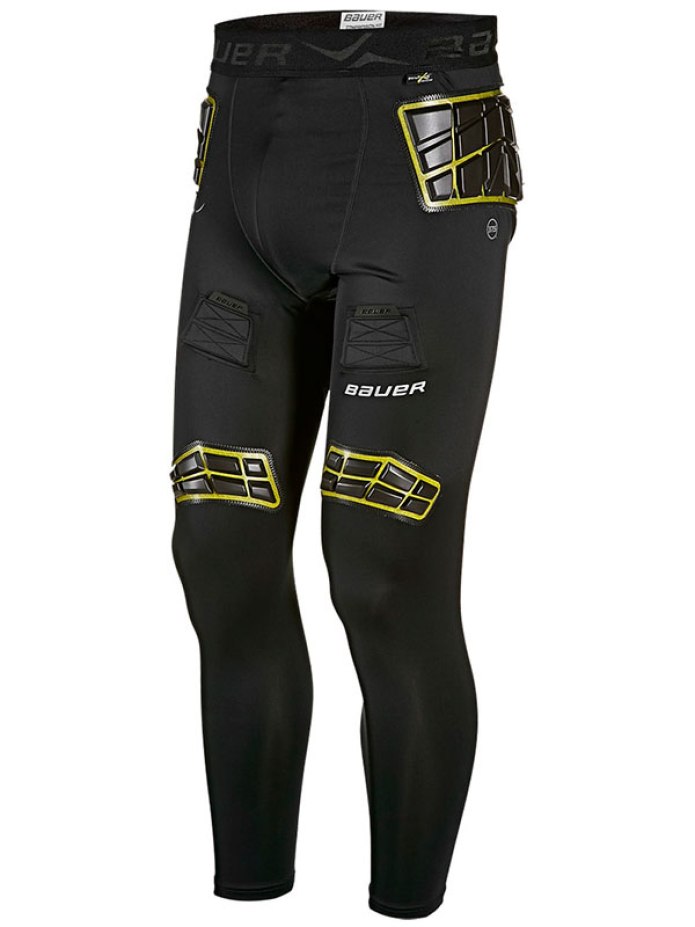 Термо-брюки+бандаж Bauer Elite Padded jock SR мужские