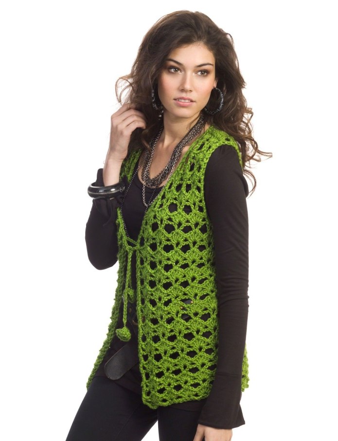 Жилет "пламенное танго"