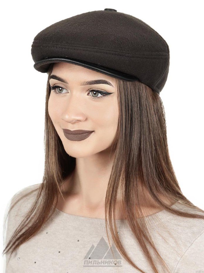 Кашемировая кепи «Джесси» 6077