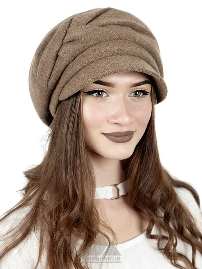 Кепки женские кашемировые