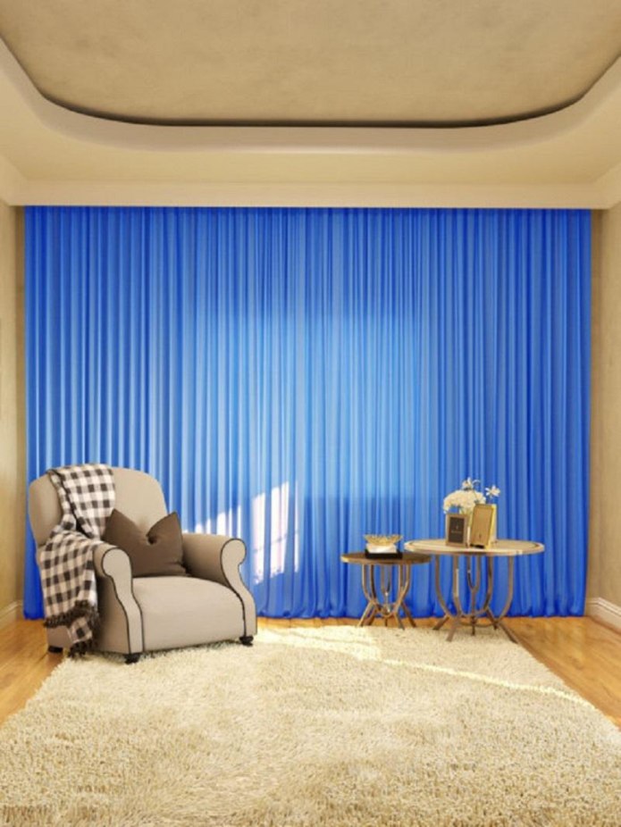 Тюль Inva т260150син