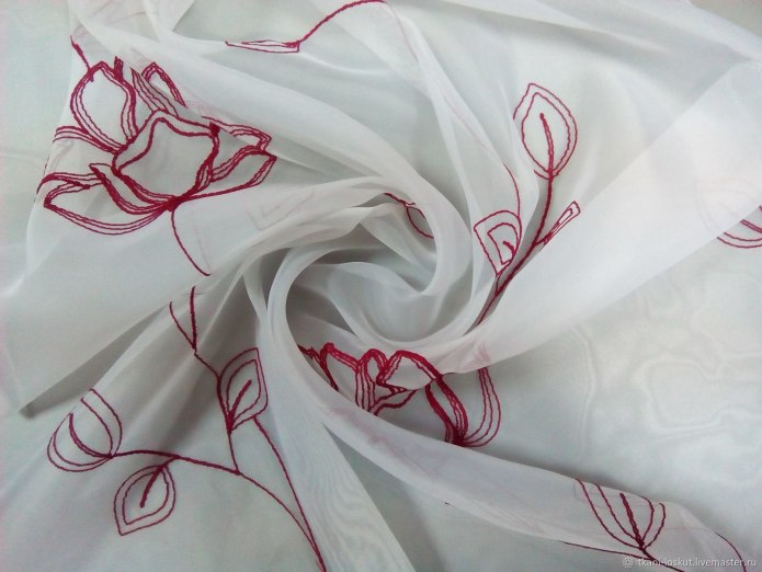 Вуаль ткань для штор