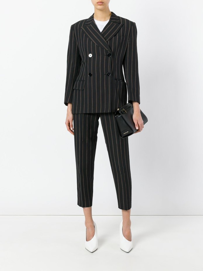 Костюм в полоску женский