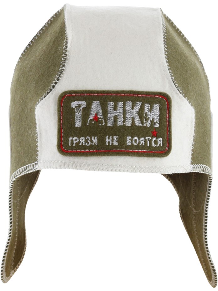Шапка для бани "танкист"
