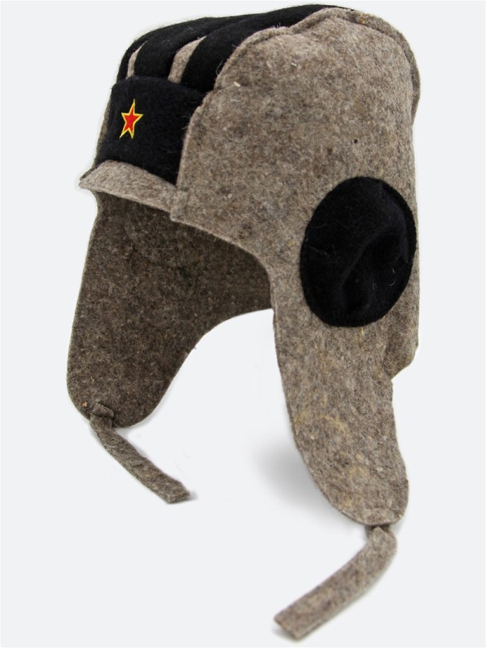 Шапка для бани "танкист"