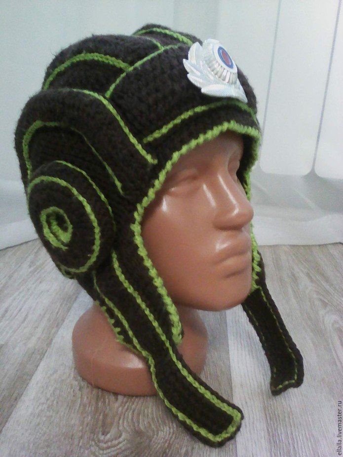 Шапка шлем танкиста