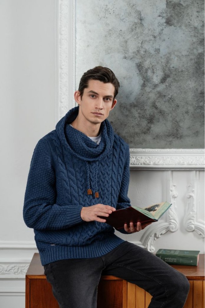 Пуловер мужской Хенли