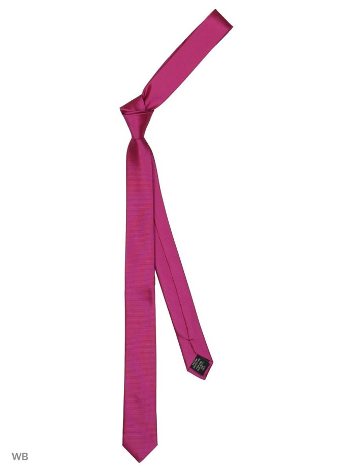 Зеленый и малиновый галстук фото