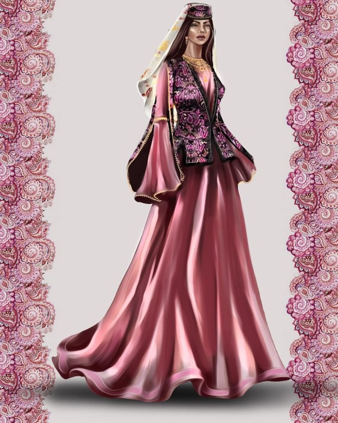 Костюм азербайджанки 2020