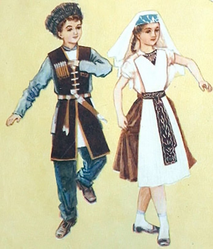 Национальные костюмы народов Армении для детей