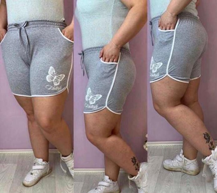 Шорты женские больших размеров