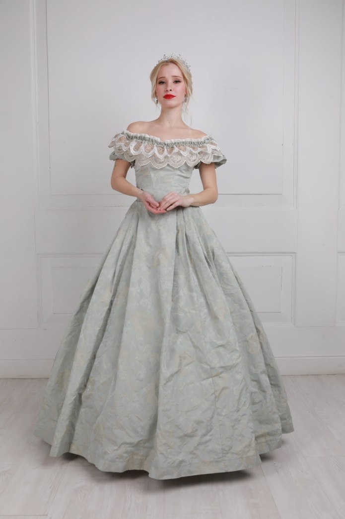 Бальное платье 19 век Англия