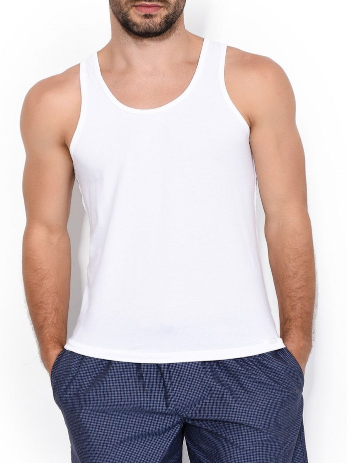 Белая футболка мужская