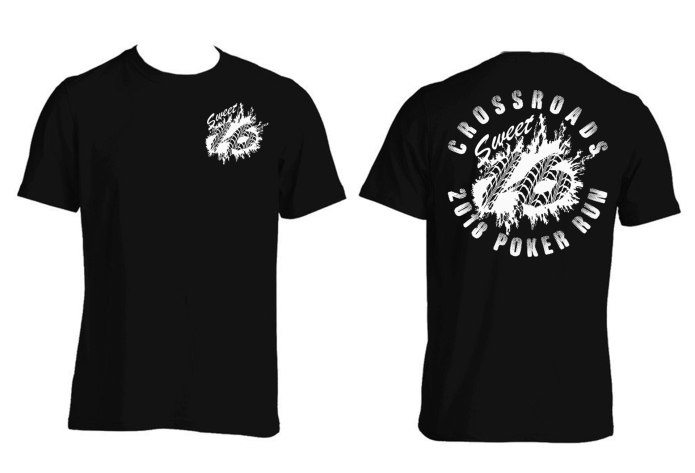 Футболка перед и спина