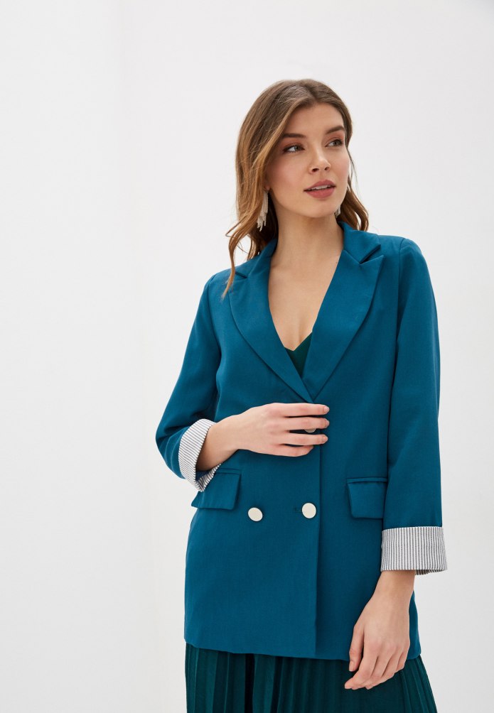 Emka бирюзовый жакет
