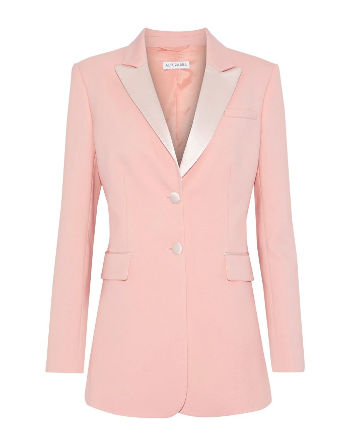 Платье пиджак на Оксане Самойловой