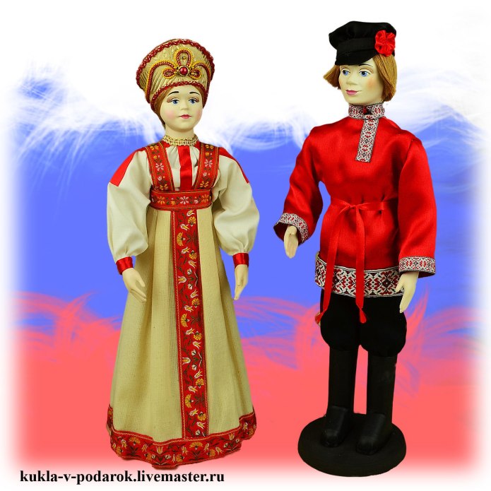 Кукла в русском народном костюме