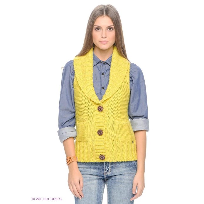 Желтая жилетка