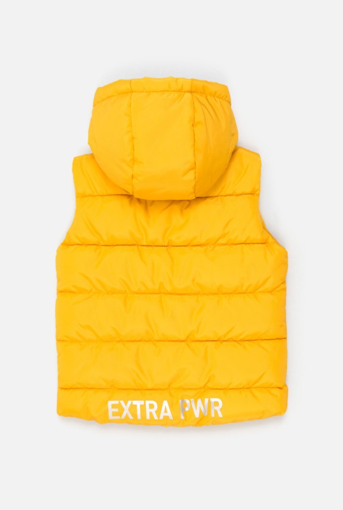 Жилет с узором листья