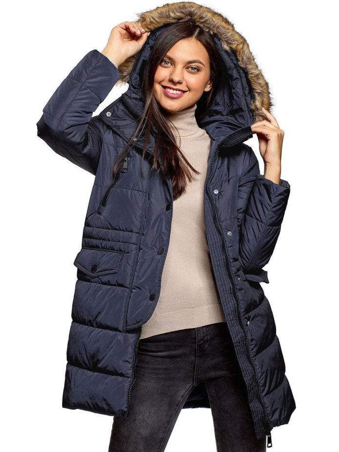 Куртка oodji 2020 женская с капюшоном