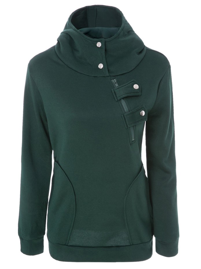 HM толстовка женские зеленые