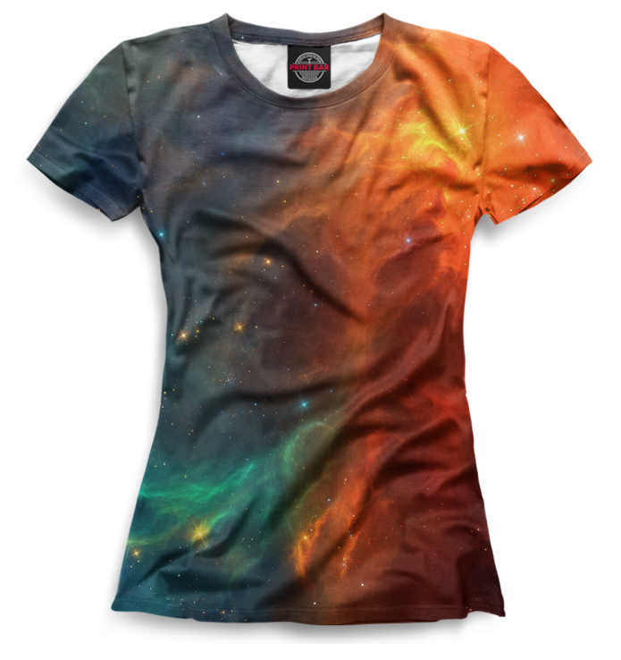 Футболка с принтом