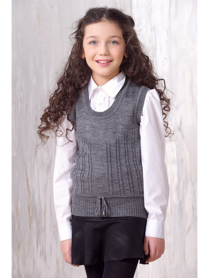 Жилет школьный для девочки