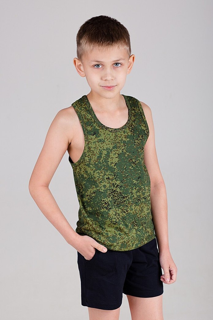 Футболка защитного цвета