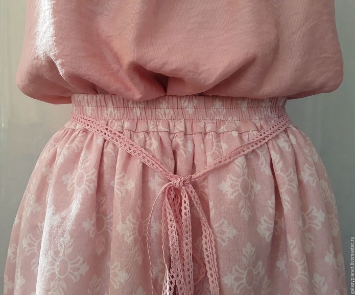 Юбка на резинке
