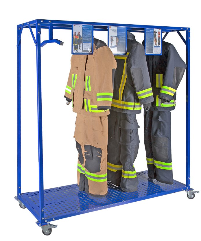 Модуль для хранения боевой одежды пожарного ПТС-74.00.505