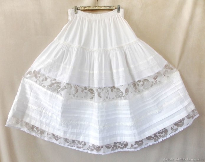 Подъюбник из хлопка