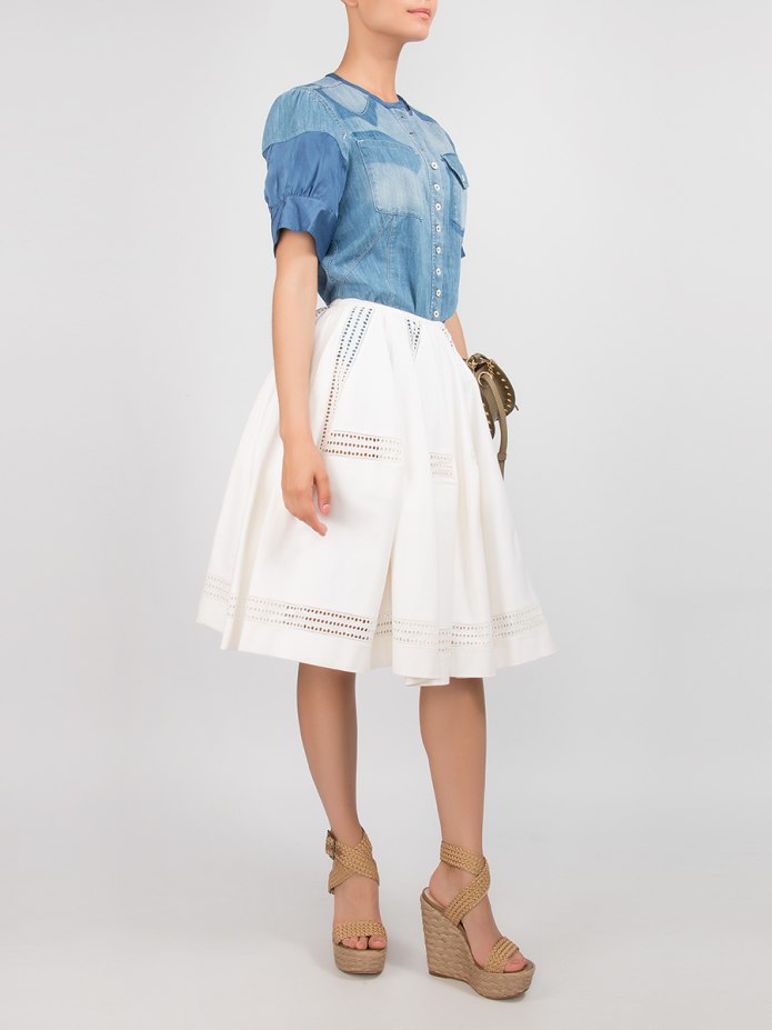 Хлопковая юбка том Тейлор миди